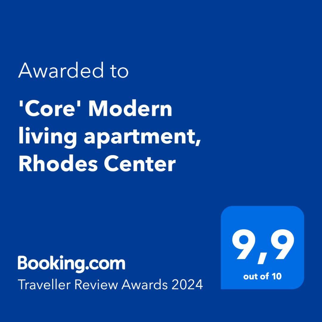 'Core' Modern Living Apartment, Rhodes Center Rhodes City Εξωτερικό φωτογραφία